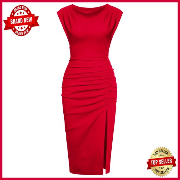 flattering knit dresses HOT SHIFT PINK KNIT DRESS SMALL